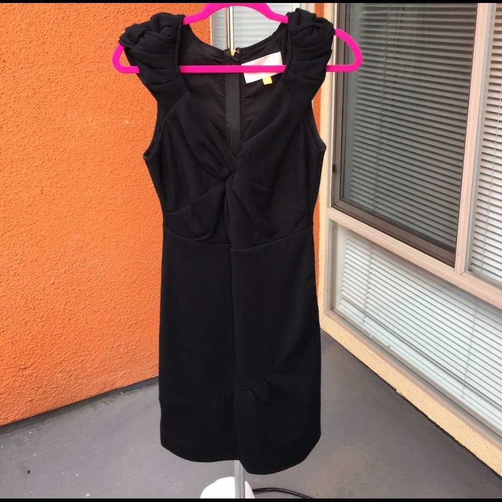 Leifsdottir Black Pucker Deluxe Wool Dress - Picture 4 of 8
